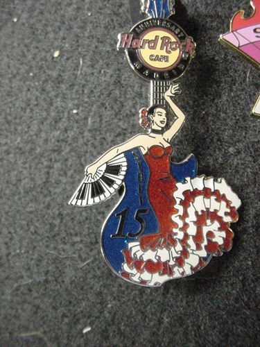HARD ROCK CAFE*STAFF PIN**TOP ZUSTAND