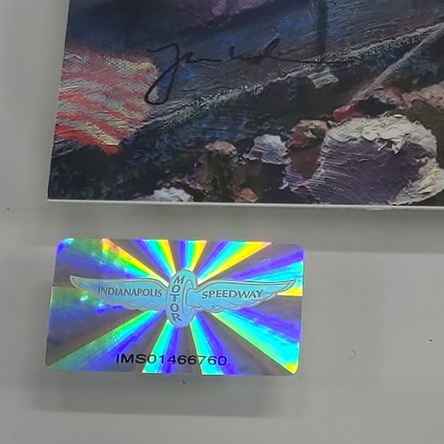 Limited Edition Signed Thomas Kinkade Indianapolis Motor Speedway Art Print 8x10 - Picture 3 of 12