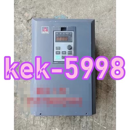 1PC Gebraucht Frequency changer ALPHA6000-3015GB/3018PB 380V 0.75KW #P - Bild 1 von 2