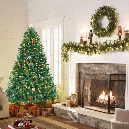 Christmas Tree 2.4m with LED String Light, Artificial Easy Assembly 8FT Fake AU - Picture 6 of 9