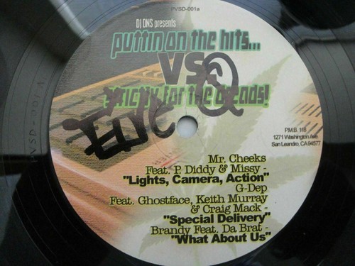 Puttin On The Hits...Strictly For The Dreads Vinyl DJ DNS PVSD-001 Mr. Cheeks EX - Picture 1 of 2
