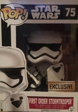 Funko Pop Star Wars: First Order Stormtrooper (Riot Gear) #75 Exclusive VAULTED