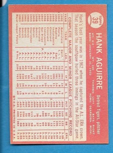 1964 Topps Baseball cards - commons and semi stars - you pick - Afbeelding 30 van 282