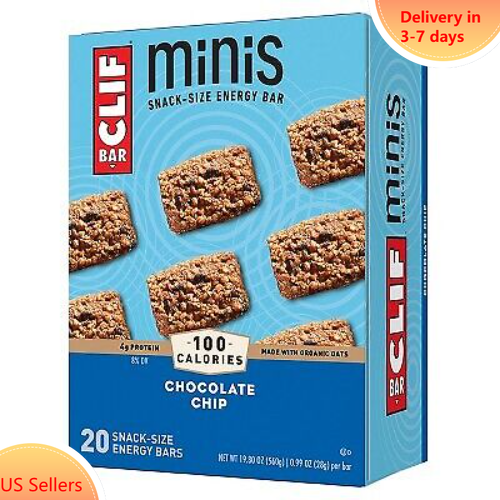 CLIF Bar Chocolate Chip Energy Bar Minis - 20ct