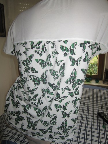 Tolles Shirt von 🌱 ORWELL naturfarben Schmetterlingsdruck Gr. 40/42 - Bild 3 von 5