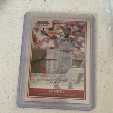 2006 Bowman Chrome Ichiro Suzuki Refractor #50 