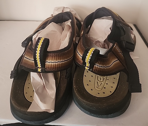 Keen Mens Sandal Sz 12 Cross Strap Brown And Beige, Hiking,active, Sports - Bild 9 von 19