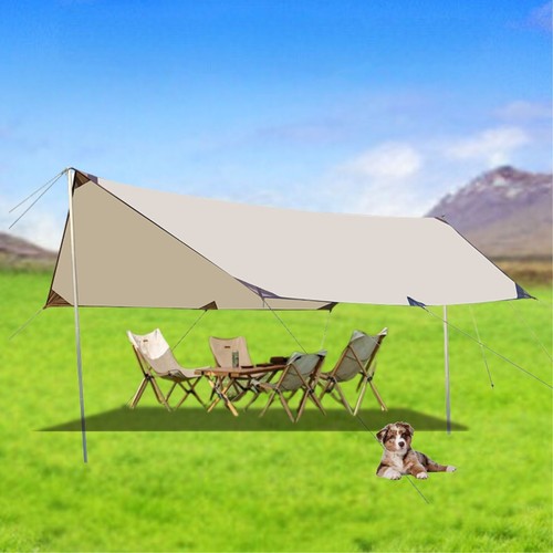 Naturehike Camping Tarp Shelter Waterproof UV Tent Awning 2-3 Person Outdoor - Picture 2 of 6