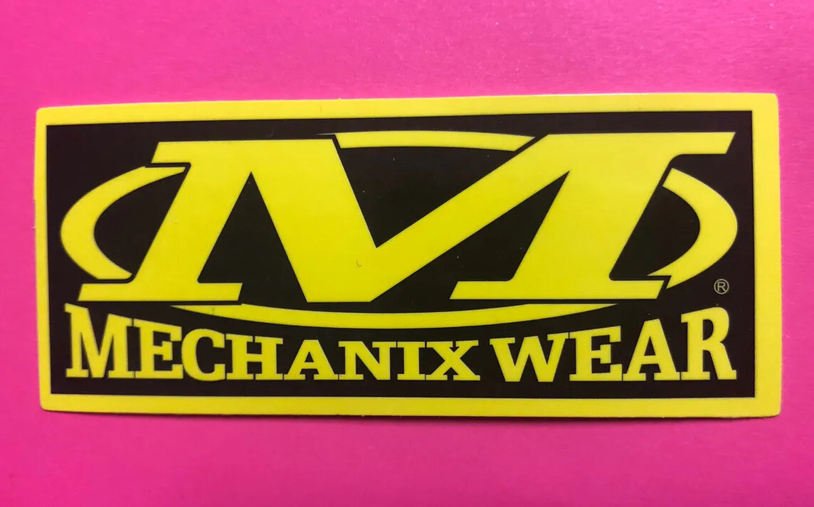 Mechanix workwear sticker. *Glossy*Finish Size: 3.33”x1.5