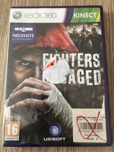 FIGHTERS UNCAGED XBOX 360 FRANÇAIS NEUF BLISTER NEW SEALED