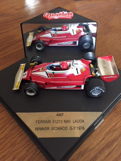 QUARTZO 4067 1 43 NIKI LAUDA FERRARI 312T2 WINNER MONACO GP.1976 FORMEL 1 QUARTZO 4067 1 43 NIKI LAUDA FERRARI 312T2 WINNER MONACO GP.1976 FORMEL 1