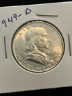 1949-D Franklin Half Dollar Brilliant Uncirculated