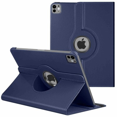 Avizar, Étui Clapet pour iPad Pro 13 2024 Folio Rotatif 360 Support Stand
