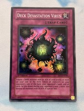 Yugioh! Deck Devastation Virus FET-EN058 1st Edition Super Rare Lightly Played