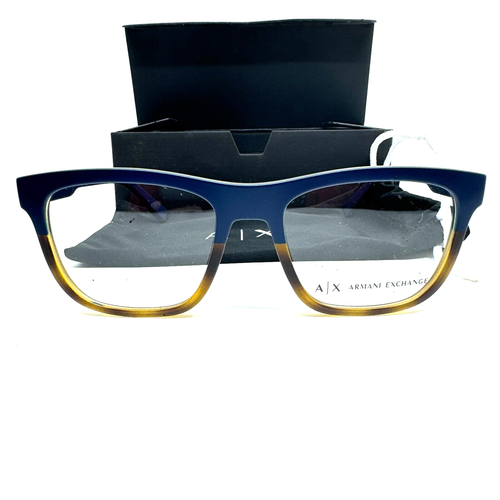 Armani Exchange AX3050 8246 Brillengestell Herren matt Havanna Vollfelge H9648