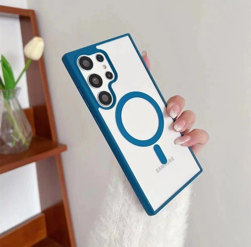 Shockproof Magnetic Case For Samsung S25 Edge S22 S23 S24 S25 Z Fold 6/5 A15 A55 - Picture 3 of 28