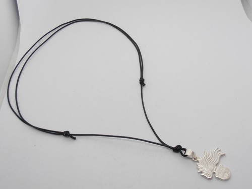 Fiamma dell'Arma dei Carabinieri : Ciondolo in Argento 925- Pendente mis. grande - Picture 4 of 7