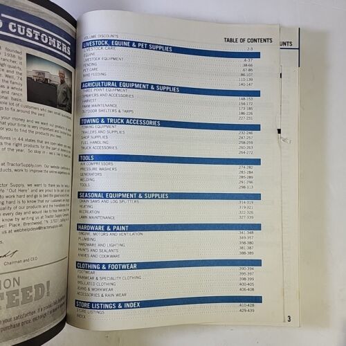 Tractor Supply Co 2012 Blue Book Catalog - Picture 3 of 9