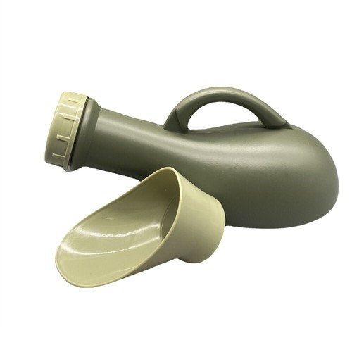 1000ml Travel Urine Pee Handle Urinary Bottle For Men Mobile Toilet Aid Urinal - Picture 2 of 4