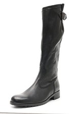  $ 339.95 Gabor Women Boots Black Leather Riding Shoes Size 7