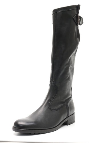  $339.95 BOTAS GABOR MUJER CUERO NEGRO ZAPATOS DE MONTAR TALLA 7 - Imagen 1 de 6