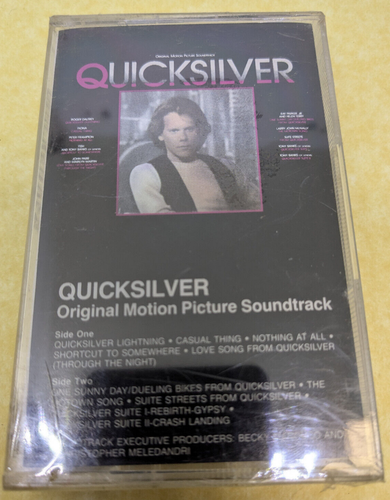 QuickSilver Soundtrack Cassette SEALED