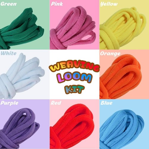 Crafts for Kids and Beginners - Potholder Loom Kit with Acrylic Yarn Loops - Picture 4 of 11