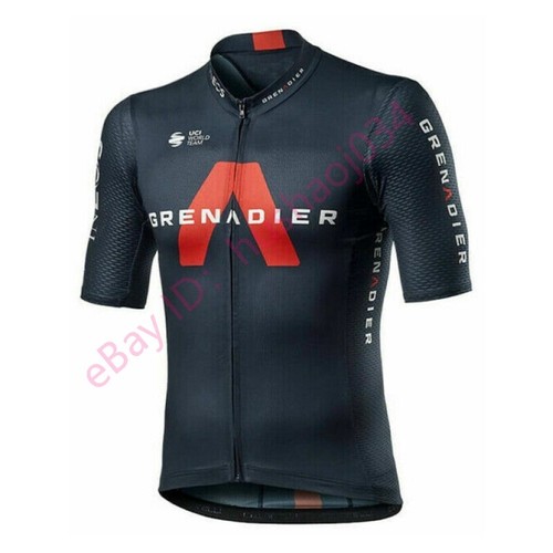 Men INEOS Team Racing Cycling Jersey Set Bicycle Short Sleeve Gel Bib Shorts Kit - Picture 46 of 57