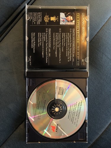 Piano Concertos by Shostakovich & Poulenc - Leonard Bernstein  (CD) - Bild 3 von 3