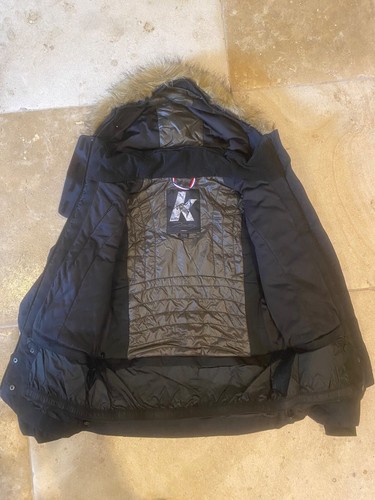 KILLY LIPSTICK SKI/SURF JACKET BLACK FITTED FIT UK8 USED EXCELLENT CONDITION - Picture 3 of 15