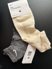 Nike Everyday Plus Cushioned Training Ankle 2-Pack Socks WMN 10-13 MEN 8-12