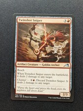Magic the Gathering TWINSHOT SNIPER Kamigawa: Neon Dynasty #168