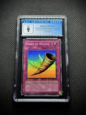 Horn Of Heaven - TP3-005 - CGC 9 - 2003 Tournament Pack Card - Yu-Gi-Oh!