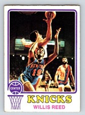 1973-74 Topps - #105 Willis Reed