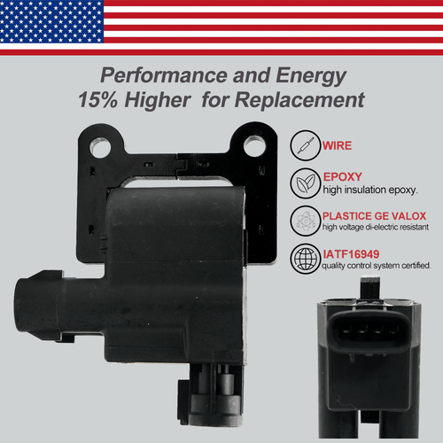 2X OEM High Performance Ignition Coil for Toyota Camry Tacoma Solara RAV4 UF180 - Picture 3 of 12