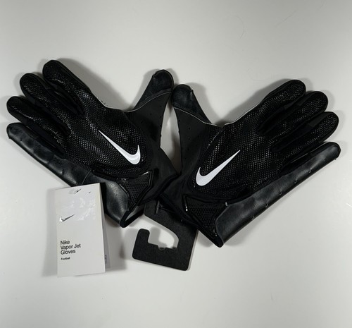 Guantes de fútbol americano Nike Vapor Jet 7.0 NFL receptores negros talla 2XL *NUEVOS* DX4523-091 - Imagen 3 de 8