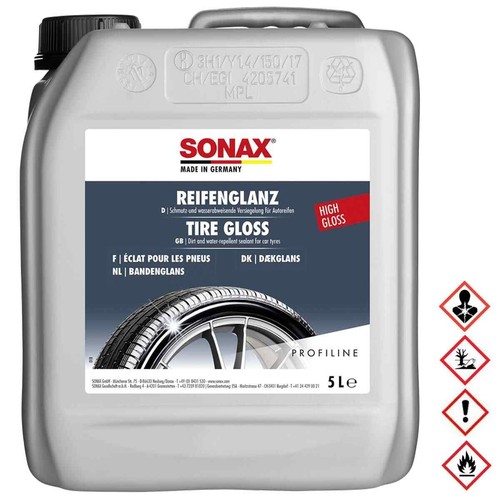SONAX Profiline 5 Liter Reifenglanz Wet Look Gummipflege Autoreifen Versiegelung - Bild 1 von 1