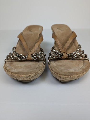 White Mountain Shoes Espadrille Wedge Stefania Sandal Women’s Size 7 M - Afbeelding 3 van 9