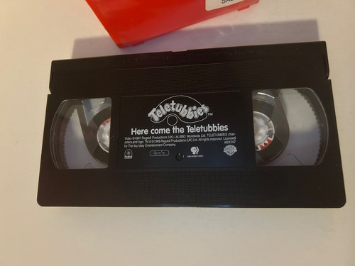 Here Come The Teletubbies (1998 VHS) Vtg 90's Children's TV Show RARE Red Case - Picture 2 of 4