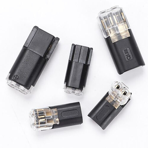 10-50X Double-Wire Plug-in Cable Snap Connector Terminal Block w/ Locking Buckle - Picture 14 of 19