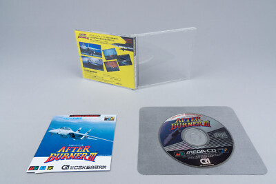 Sega Mega CD *After Burner III* OVP CIB NTSC-J