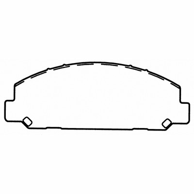 Wagner SX1732 SevereDuty Semi-Metallic Disc Brake Pad Set