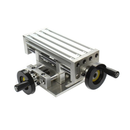 Drill Milling Machine Cross Sliding Table Dovetail Carriage Micro Vise 20X8CM - Imagen 7 de 17