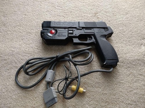 Guncon Controller PS1 NPC-103 Black Japan Official OEM Playstation 1 Light Gun - Picture 3 of 3