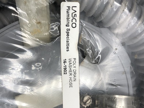 Lasco Poly Drain Washer Hose 16-1902 - Picture 3 of 3