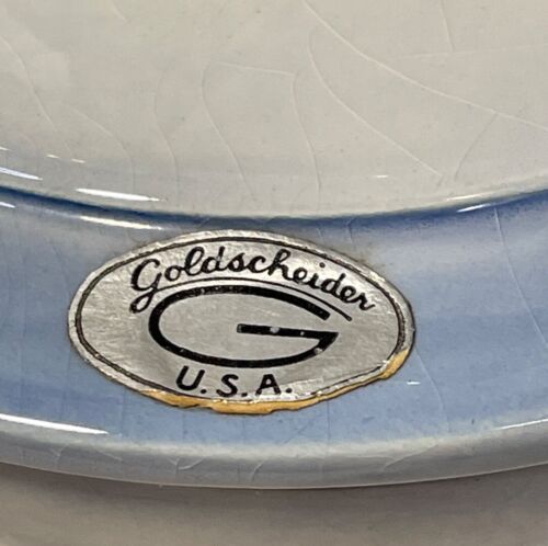 RAR! Vintage GOLDSCHEIDER Porzellan Dame in MOTORHAUBE Puder Schmuck Schmuckschatulle - Bild 6 von 14