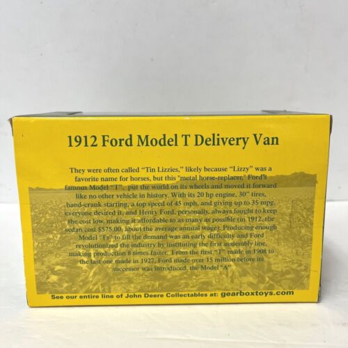 John Deere Toy 1912 Ford Model T Delivery Van Die Cast 1:24 Scale 2006 New - Picture 3 of 8