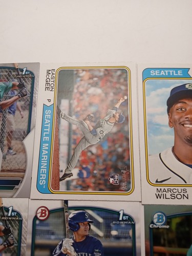 Lot Of 6 Baseball Seattle Mariners RC - Picture 7 of 17