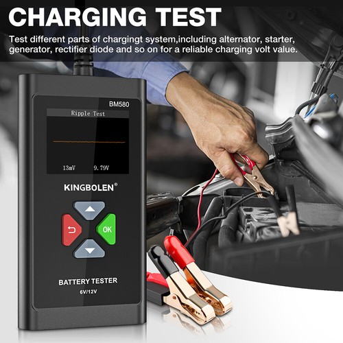 12V Auto Batterietester Digital PKW OBD KFZ Diagnosegerät Akku Testgerät - Bild 7 von 12