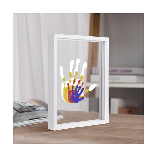 Family Handprint Kit, DIY Craft Keepsake Wooden Frame, Endless Gift Set, Non-... - Picture 9 of 9